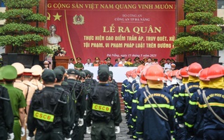 Công an Đà Nẵng bắt đầu trấn áp tội phạm, thanh thiếu niên gây rối trên đường phố