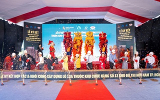 Lễ Ký kết hợp tác & khởi công xây dựng Lô 13A thuộc khu chức năng số 13 KĐT mới Nam TP HCM