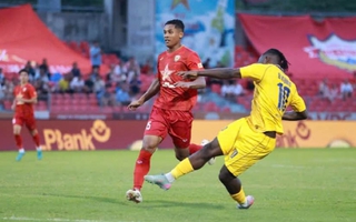 CLB SLNA nhen nhóm cơ hội trụ hạng sau chiến thắng trận derby xứ Nghệ