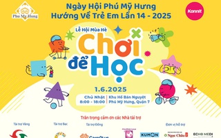 Ngày hội “Phú Mỹ Hưng hướng về trẻ em”: Sân chơi bổ ích cho thiếu nhi dịp 1-6