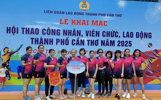 Hơn 700 người tham gia hội thao quy mô lớn ở Cần Thơ