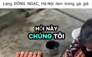 Hiệp hội Gia cầm Việt Nam lên tiếng về thông tin "trứng gà giả"