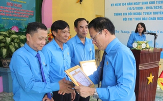 LĐLĐ Khánh Hoà đẩy mạnh học tập, làm theo lời Bác
