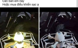Cẩn trọng với việc rao bán, tìm mua drone bị rơi sau sự cố