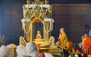 Chùa Bái Đính là địa điểm tiếp theo tôn trí xá lợi Đức Phật