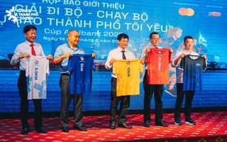 Công bố Giải đi bộ - chạy bộ "Tự hào thành phố tôi yêu"