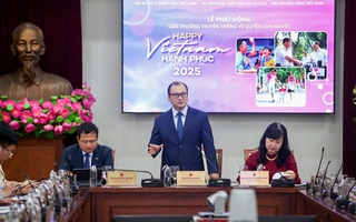 Phát động giải thưởng truyền thông "Việt Nam hạnh phúc 2025"