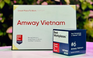 Amway Việt Nam vào Top 6 nơi làm việc xuất sắc hàng đầu Việt Nam 2025
