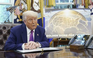Tin xấu cho Tổng thống Donald Trump về hệ thống "Vòm Vàng"