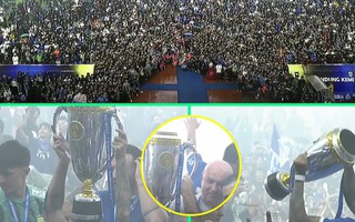 CLB Indonesia vô địch, đại diện FIFA chứng kiến màn ăn mừng thảm họa
