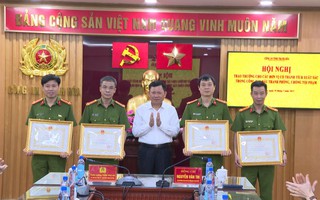 Phá nhiều vụ án "khủng", Công an Thanh Hóa được thưởng nóng
