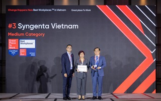 Syngenta được vinh danh "Nơi làm việc xuất sắc hàng đầu Việt Nam 2025"