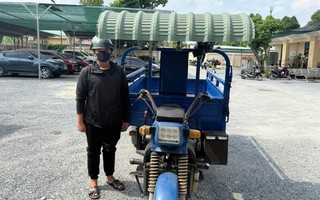 Phạt người lái xe ba gác thách thức tài xế ô tô ở TP HCM