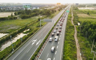 Từ ngày 7-6, cấm mô tô đi vào đường dẫn cao tốc TP HCM - Long Thành - Dầu Giây