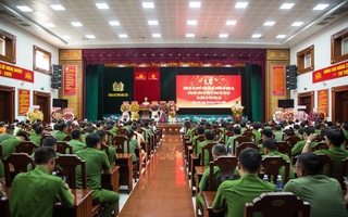 Công an tỉnh Đắk Lắk công bố quyết định của Bộ Công an về công tác cán bộ