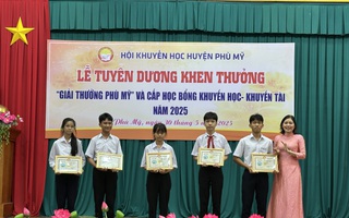 Tiếp sức học sinh nghèo, hiếu học Bình Định đến trường