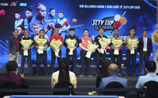 Cơ thủ hạng siêu sao thế giới chia tay sớm SCTV Cup 2025