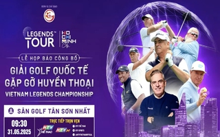 60 huyền thoại sống tranh giải thưởng golf 13 tỉ đồng tại Việt Nam