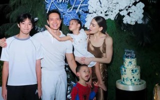 Mối quan hệ của Kim Lý với con riêng của Hồ Ngọc Hà- Cường Đôla