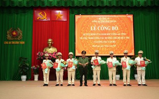 Nhiều lãnh đạo, chỉ huy Công an Bình Thuận nghỉ hưu trước tuổi