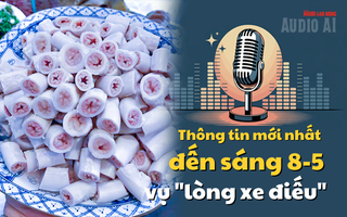 Audio AI: Thông tin mới nhất đến sáng 8-5 vụ "lòng xe điếu"