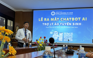 Một trường đại học ở TP HCM ra mắt trợ lý "ảo" hỗ trợ tuyển sinh