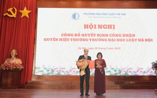 PGS Tô Văn Hoà được bổ nhiệm Quyền Hiệu trưởng Trường ĐH Luật Hà Nội