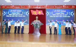 52 ngàn người dự lễ phát động "Bình dân học vụ số" tại Thanh Hóa