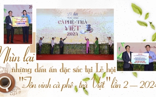 Nhìn lại những dấu ấn của Lễ hội "Tôn vinh cà phê - trà Việt" lần 2 – 2024