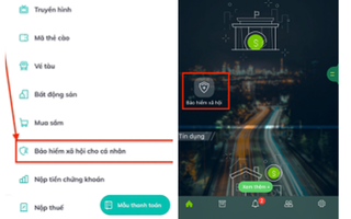 Tham gia BHXH, BHYT dễ dàng qua dịch vụ công và app ngân hàng