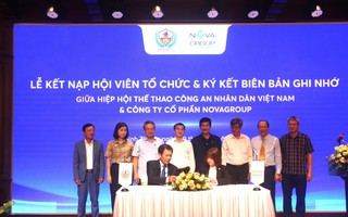 Hiệp hội Thể thao CAND tăng cường hợp tác, phát triển các môn thể thao trọng điểm tại Bình Thuận