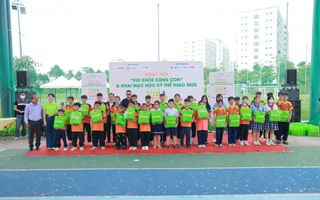 Rộn ràng khai mạc học kỳ thể thao mùa hè 2025