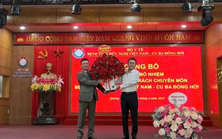 Bác sĩ Nguyễn Kỳ Nhân làm Phó Giám đốc Bệnh viện Hữu nghị Việt Nam - Cu Ba Đồng Hới