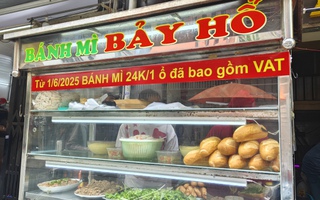 Ổ bánh mì, tô phở rục rịch tăng giá 2.000 – 5.000 đồng