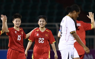 U19 nữ Việt Nam thắng U19 Timor Leste 6-0, cầu thủ rời sân trong nước mắt