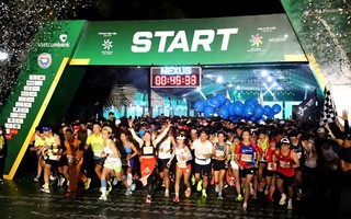 10.000 vận động viên đua tài Giải Marathon quốc tế "Vietcombank Mekong Delta"