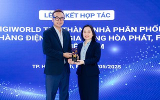 Hòa Phát và Digiworld hợp tác phân phối các sản phẩm điện máy gia dụng trên toàn quốc