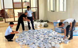 Phát hiện hơn 5.000 tuýp thuốc tân dược nhập lậu từ Trung Quốc
