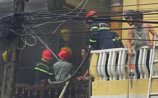 Kịp thời dập tắt vụ cháy nhà ở phố cổ Hội An
