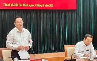 Trưởng Ban Tuyên giáo và Dân vận Trung ương làm việc với TP HCM