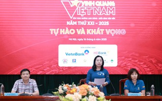 19 tập thể, cá nhân được vinh danh trong Chương trình Vinh quang Việt Nam 2025