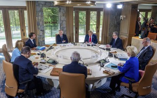 Tổng thống Donald Trump đối mặt sức ép tại Thượng đỉnh G7