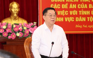 Đoàn công tác Trung ương làm việc với Tỉnh ủy Đồng Nai