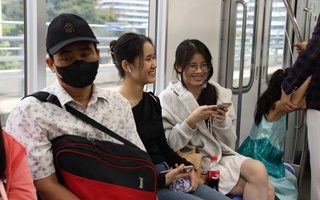 10 triệu người chọn metro số 1 làm phương tiện trong nửa năm qua