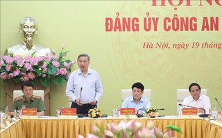 Tổng Bí thư Tô Lâm dự, chỉ đạo Hội nghị Đảng ủy
Công an Trung ương