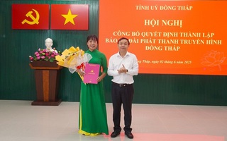 Báo và Đài PT-TH Đồng Tháp có tổng biên tập là nữ