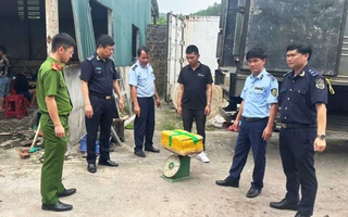 Phát hiện 25 tấn thực phẩm đông lạnh bốc mùi hôi thối