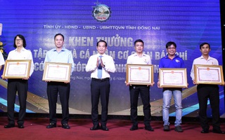 Văn phòng Đại diện Báo Người Lao Động Khu vực Đông Nam Bộ nhận bằng khen của tỉnh Đồng Nai, Tây Ninh