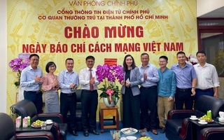 Trưởng Ban Tuyên giáo và Dân vận Thành ủy TP HCM thăm, chúc mừng nhiều cơ quan báo chí