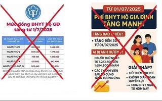 Tin đồn tăng mức đóng BHYT từ 1-7: BHXH Việt Nam nói gì?